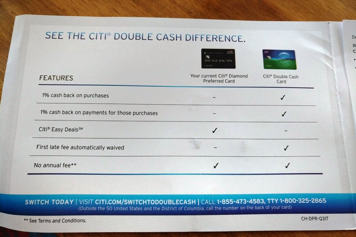 Citi Diamond Switch To Double Cash Offer 8 2017 Myfico Forums 5013267